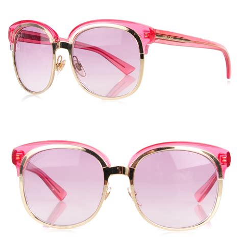 pink gucci sunglasses for women.